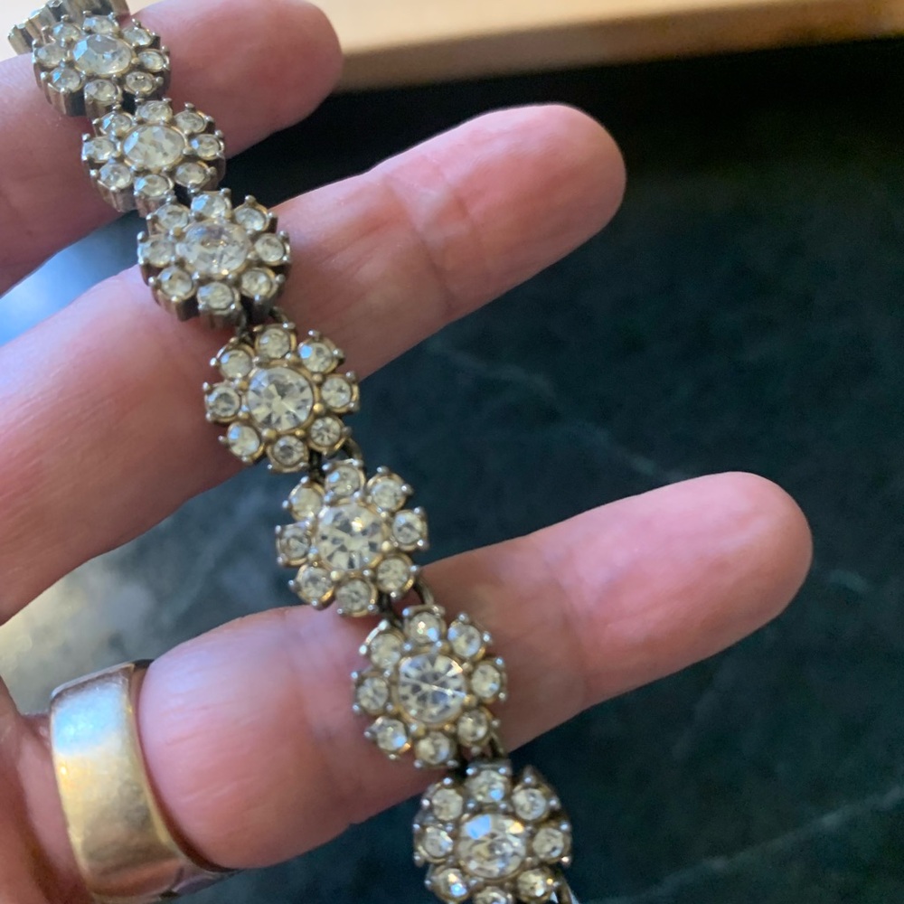 J CREW | Rhinestone Necklace - Picture 3 of 6